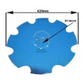 TALER DISC CRESTAT 620 MM 6 GAURI TERRADISC LEMKEN 3490466