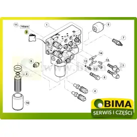 ORINGURI KIT 0011045450 /KIT O-INGURI BLOC COMANDĂ CUTIE RENAULT CLASA 0011045450