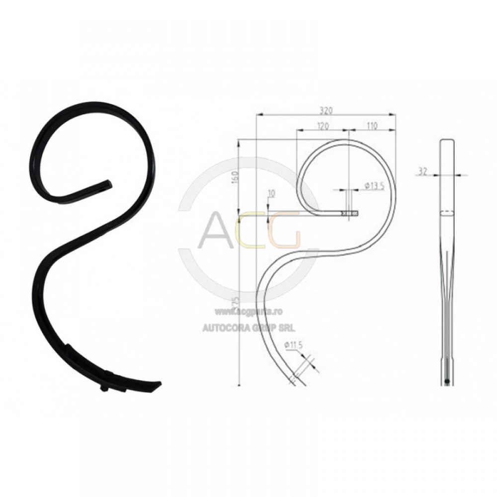 ARC CU DALTA STANDARD F10CVV TH29751