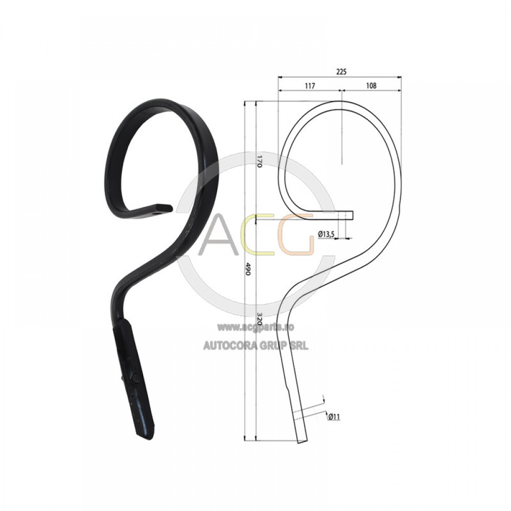 ARC CU DALTA STANDARD F12CVV TH29712