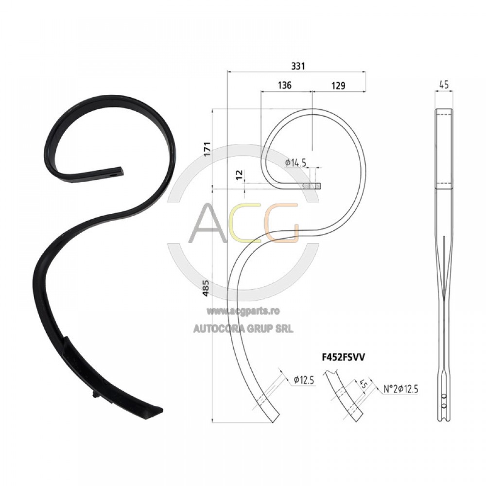 ARC CU DALTA (50*6*265) F45CVV TH29745
