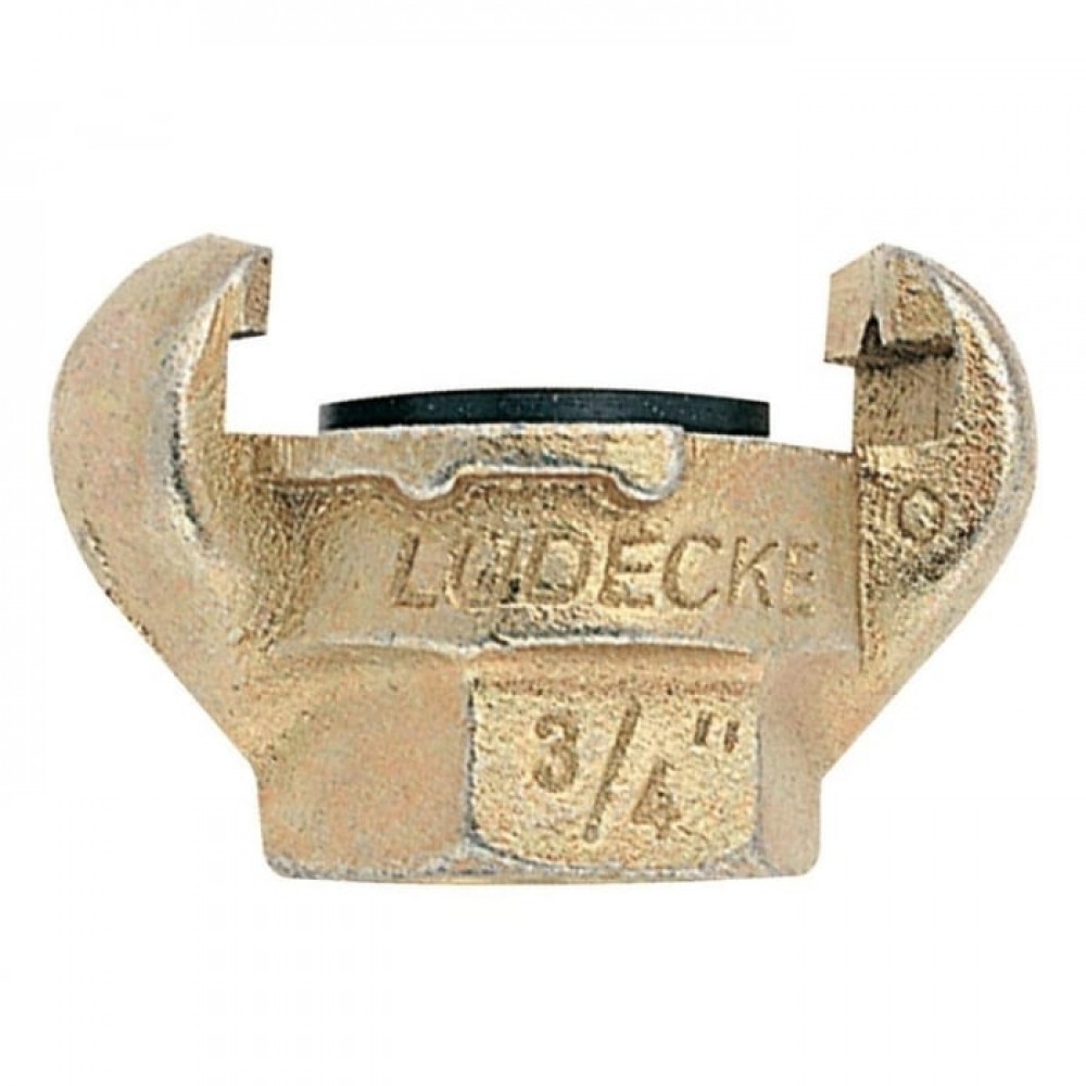 Cupla rapida cu gheare si filet interior Ludecke KIG34, 3/4", Ø19 mm