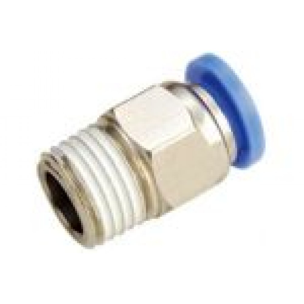 CUPLA LEGATURA METAL DREAPTA CU FILET  FI  8 X1/8