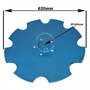 TALER DISC CRESTAT 620MM 5 GAURI 3490467 LEMKEN PP0121