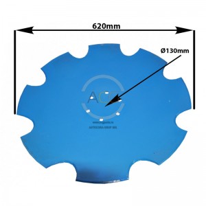 TALER DISC CRESTAT 620MM CU 6 GAURI LEMKEN 3490466 BA29522