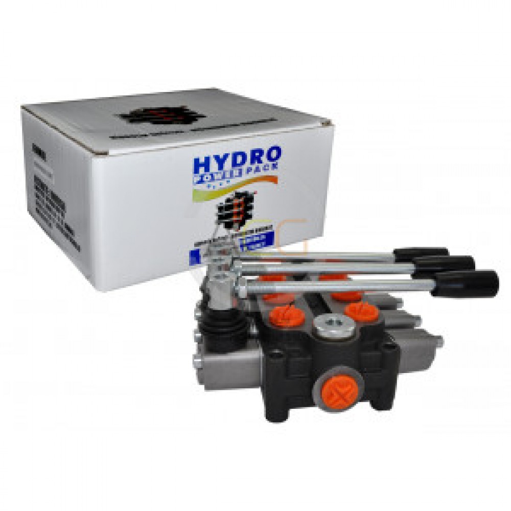 DISTRIBUITOR HIDRAULIC P40 CU 3 MANETE HYDRO POWER PACK MIN3021