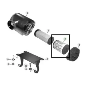  Filtru Aer Motor RE65880 JD  C 24752 MANN