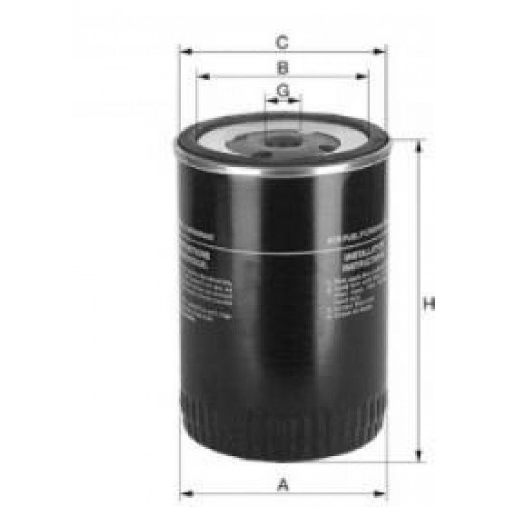 SK 3403 FUEL FILTER MOTORINA (WK950/3,P557440) 