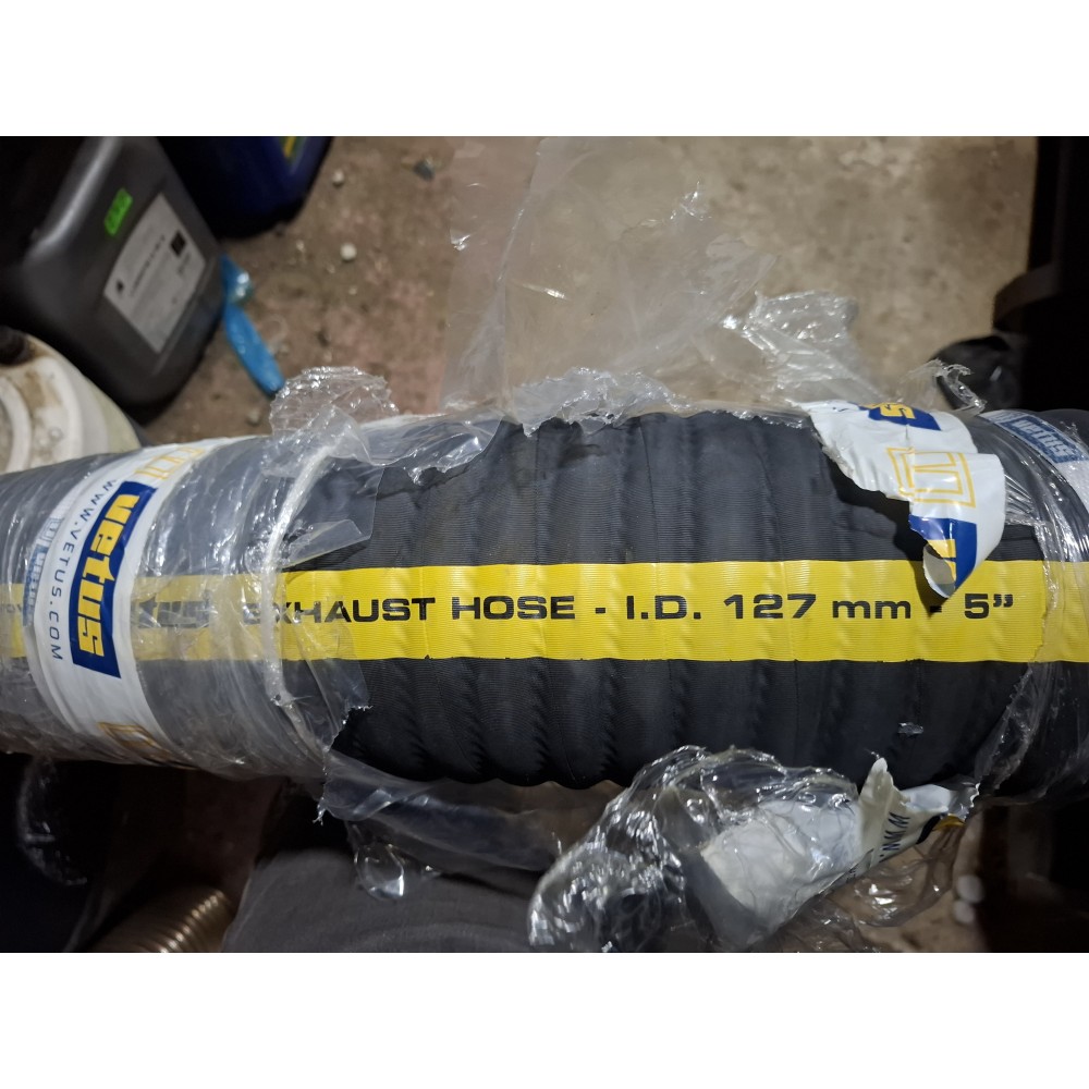 Furtun Exhaust guma cu spira metal fi 127 x5mm ,sale j2006 ,R2