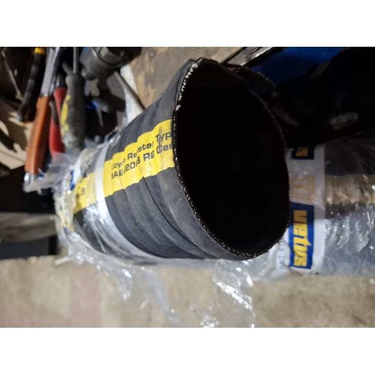 Furtun Exhaust guma cu spira metal fi 127 x5mm ,sale j2006 ,R2