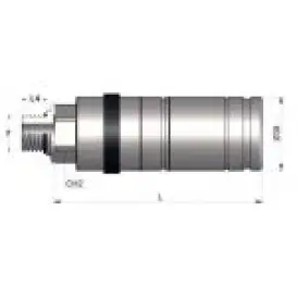 Cupla hidraulica mama PPK3, standard ISO 7241 A, compatibil cu multe modele John Deere: 6410, 6420, 6610, 6800, 6810, 6820, 6830, 6910, 6920, 6930, 7430, 7530