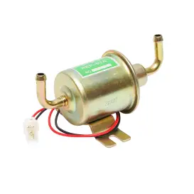 Pompa alimentare electrica universala 12V cot 90 grade, L=130mm, fi 8mm pentru motorina/benzina OEM YK-3065, HEP-02A