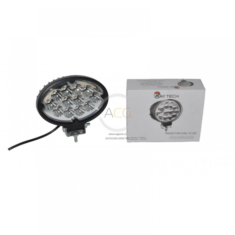 PROIECTOR OVAL 12 LED HG-WK-6032 LED1053