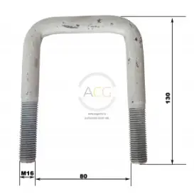  BRIDA SPC 6 SCURTA M16X60X110 (MARCATOR)