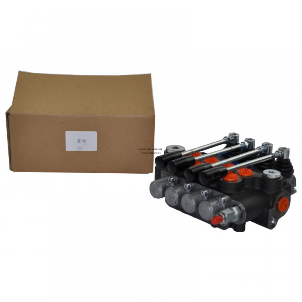 DISTRIBUITOR HIDRAULIC P80 CU 4 MANETE