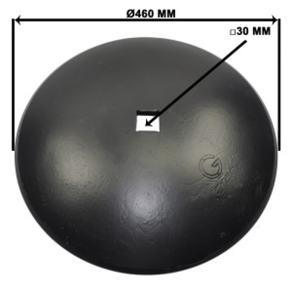 TALER DISC NETED 510X5MM P40 GB