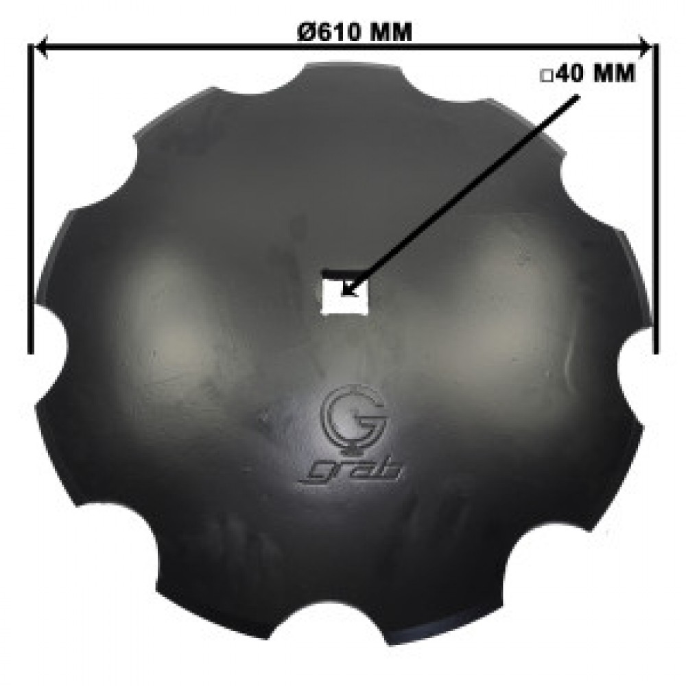 TALER DISC CRESTAT 660*6MM P36