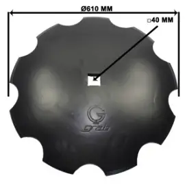  TALER DISC CRESTAT 610*6MM P40